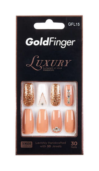 GoldFinger Gel Glam Ready-to-Wear Gel Manicure – Optima Beauty Supply